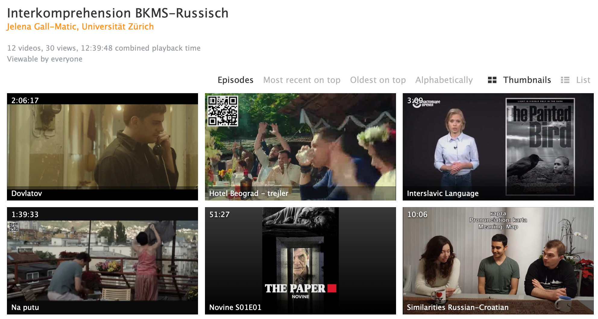 Videos